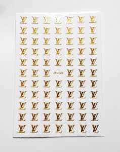 lv stickers logo decal