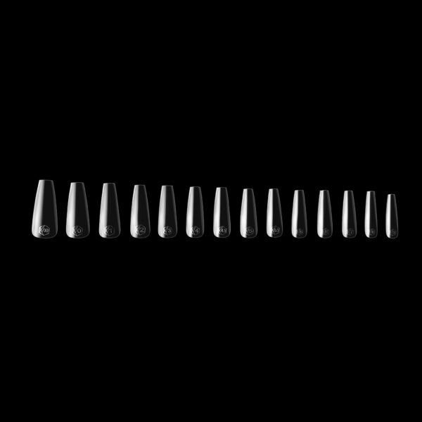 GEL-X® NATURAL COFFIN LONG BOX OF TIPS - PRO (600PCS) - Image 5