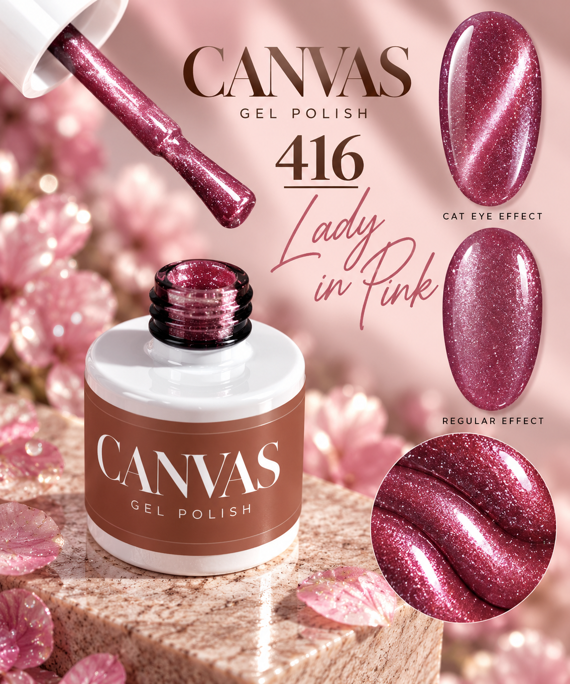 2025/06/44608.png Canvas Cat Eye Gel Polish 416 - Lady in Pink - Image 1