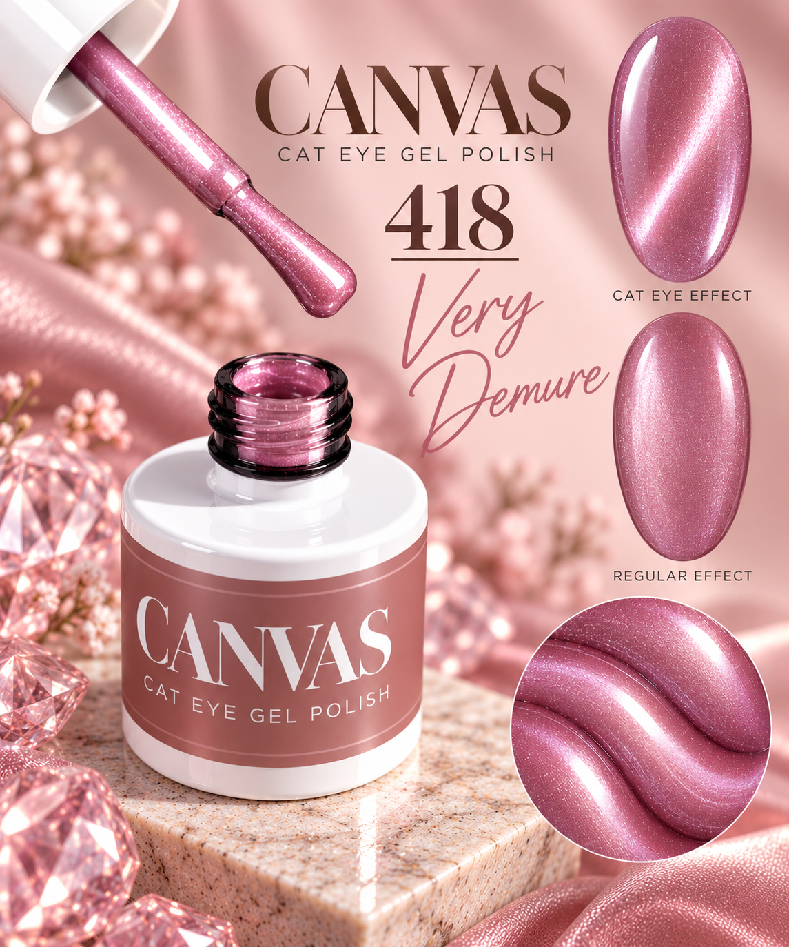 2025/06/44619.png Canvas Cat Eye Gel Polish 418 - Very Demure - Image 1