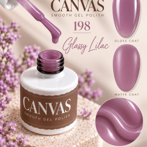 Canvas Smooth Gel 198 Glassy Lilac