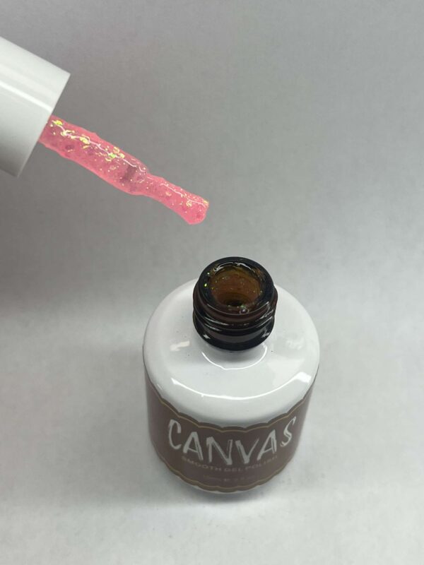 Canvas Smooth Gel 229 Glitter Barbie-Unleash your inner sparkle with Canvas Smooth Gel 229 Glitter Barbie! Dazzling pink, shimmering glitter, & chip-resistant for salon-quality nails at home.