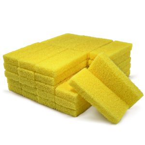 Disposable Pumice Box of 400 - Yelow
