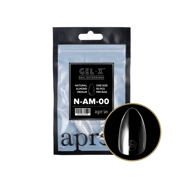 NAM00(1) Gel-X® Natural Almond Medium Refill Bag - Image 1