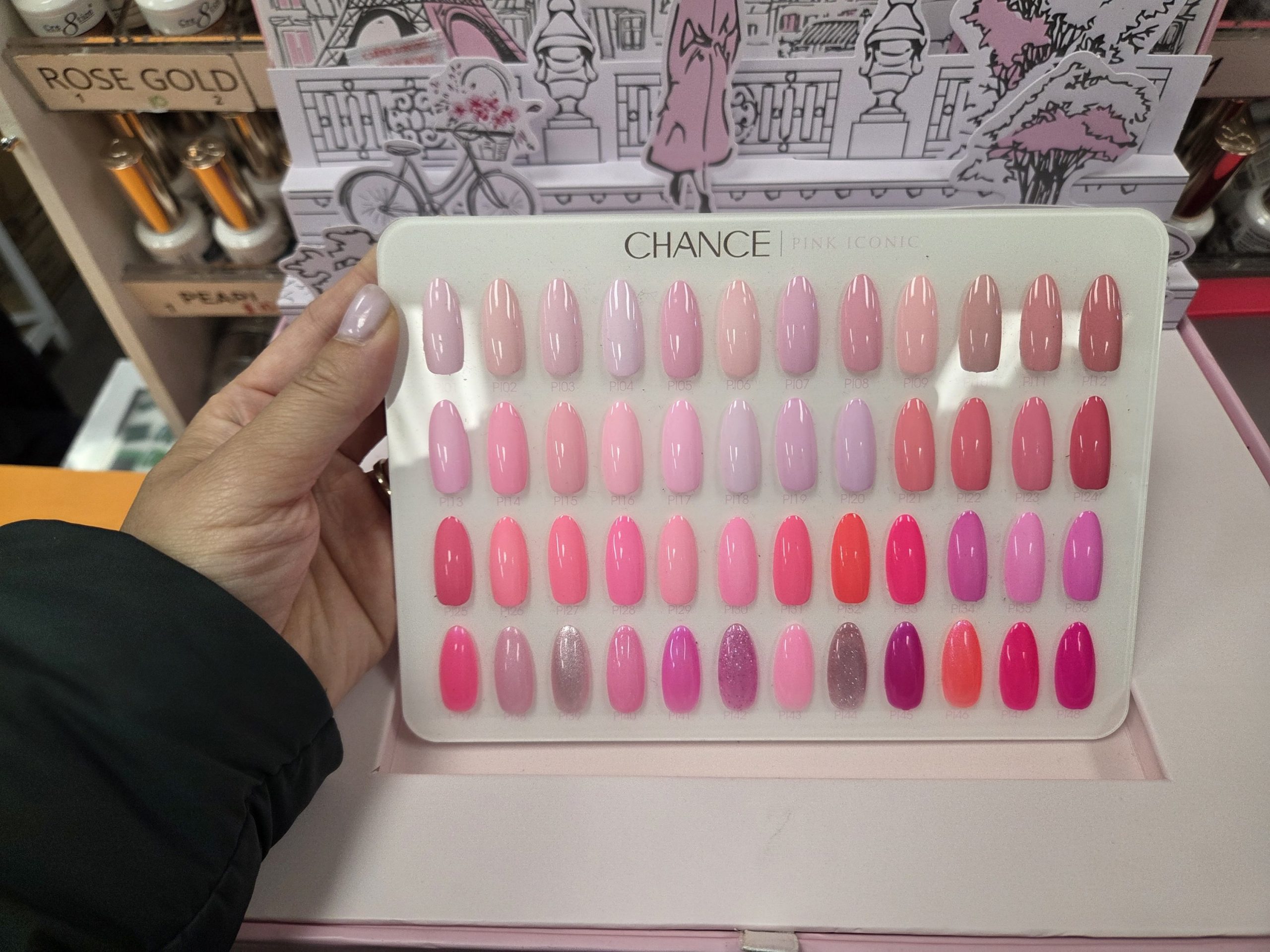 2026/05/27914-scaled.jpg Cre8tion Chance Gel Polish - Pink Iconic Collection (48Pcs) - Image 1